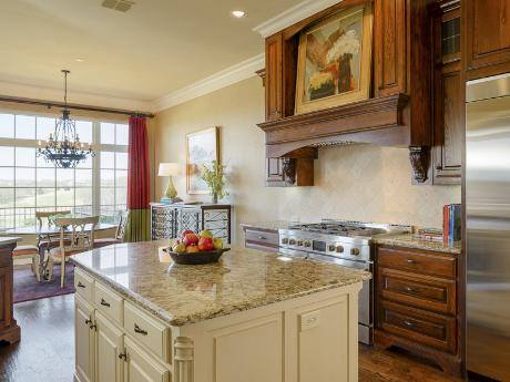 17 Green kitchen