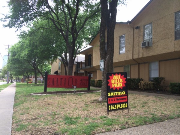 Saltillo Apts on Cole