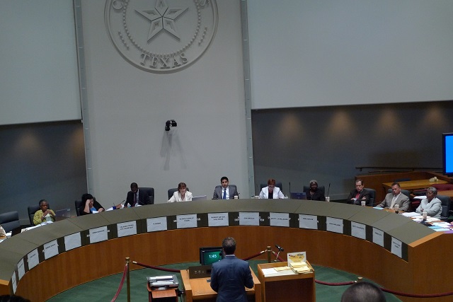 Rick Williamson at City hall