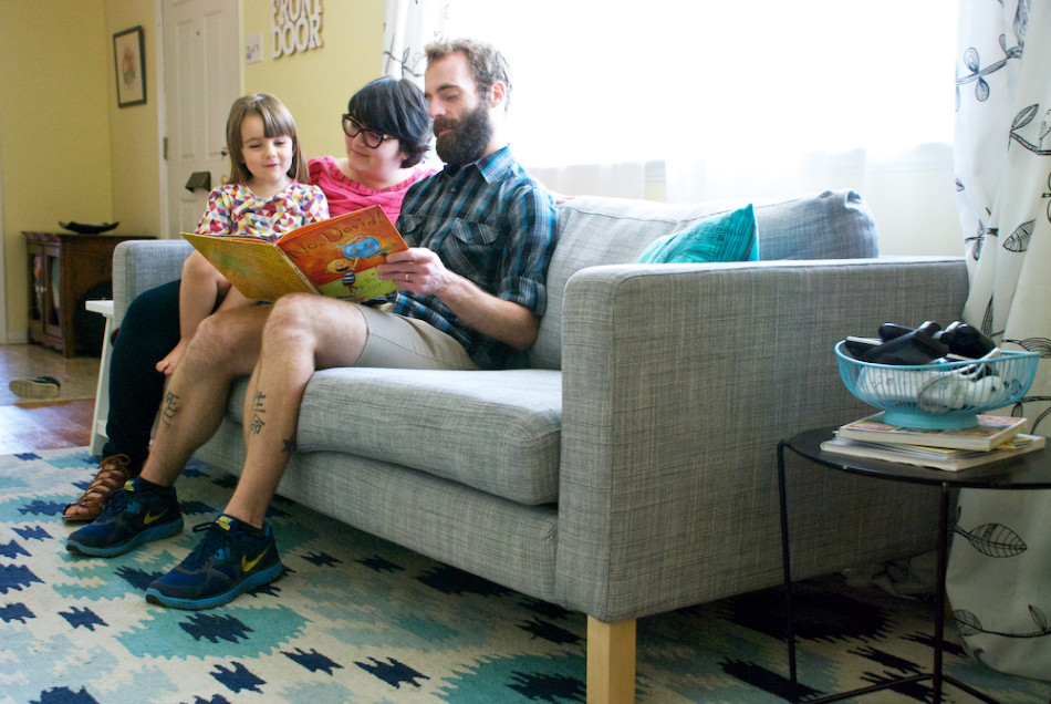 Maryam, Jacob, and Margaux Salassi by Hilary of Our Style Story