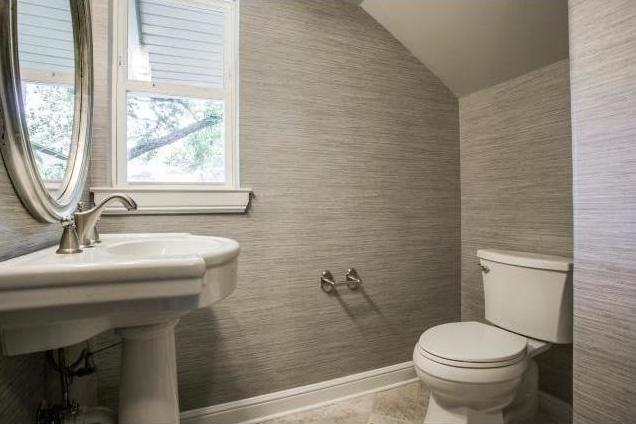 Powder bath off great room