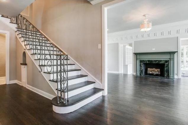 Entry looking into formal living room