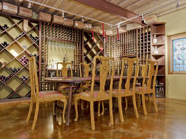 Jourdan way wine room