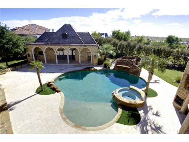 Pool View from Terrace