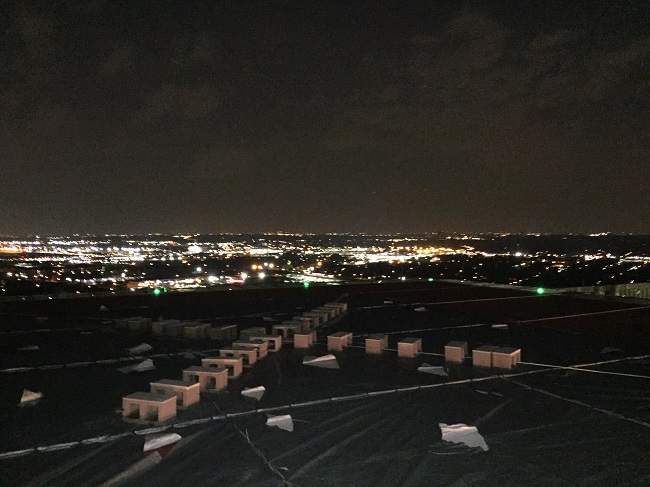 Parkland helipad