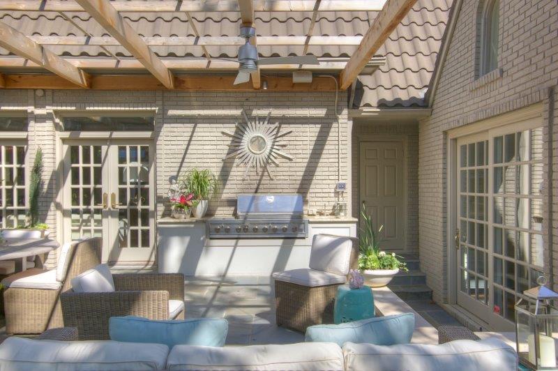 Crestline outdoor kitchen