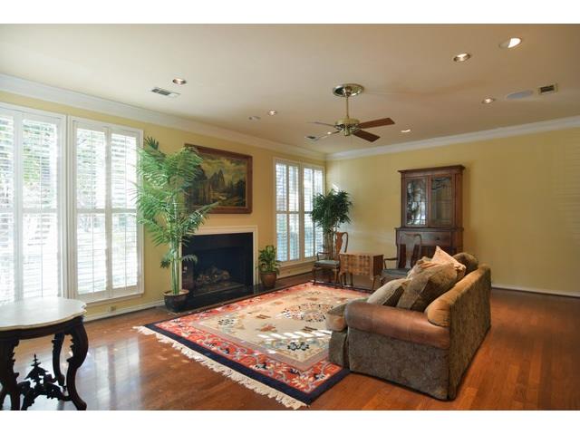 Above the hearth: flat screen wiring