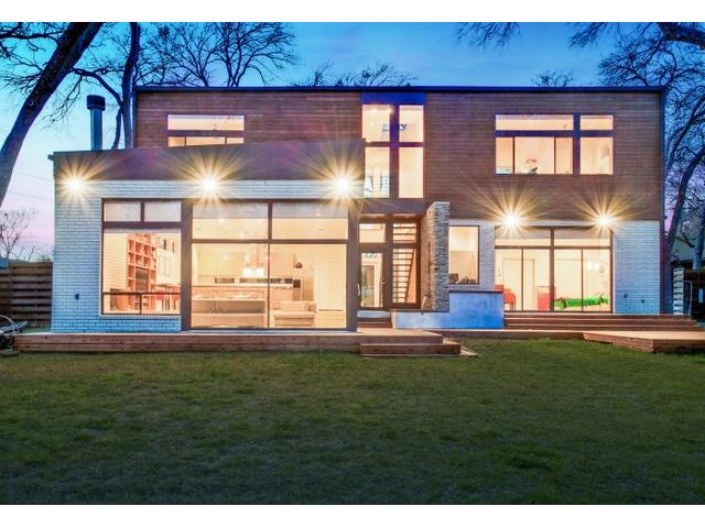 high caliber home of the week: rustic modern home on large east