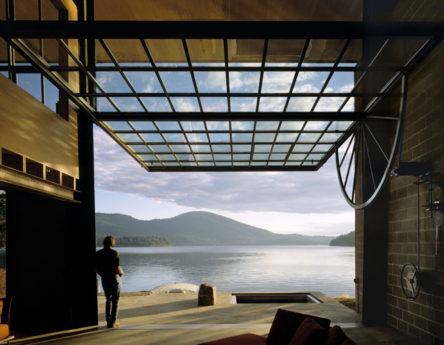 Chicken Point Cabin-Photo by Benjamin Benschneider