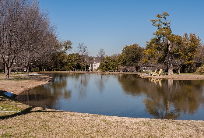 Hicks Grounds- Pond at Entry Area