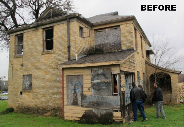 1007 Fort Worth Exterior before