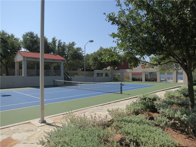 Agarita Circle tennis court