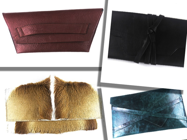 Allie-Coosh Leather Clutch Collection
