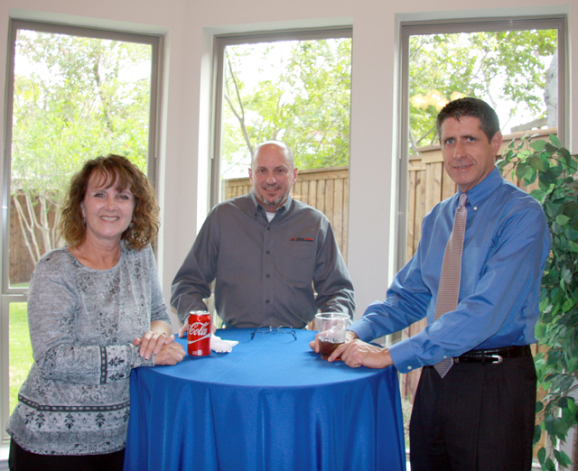 Nancy Scott, Alex Childress, and James Colthamp
