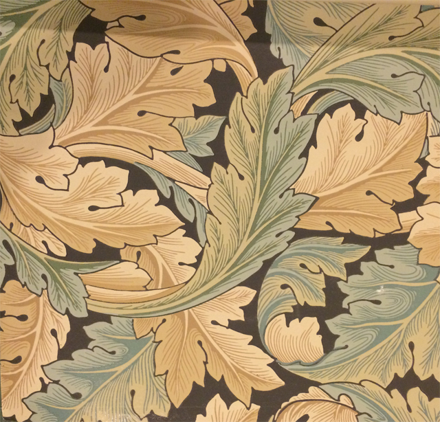 William Morris Design: Acanthus designed in 1874 (My First Choice)