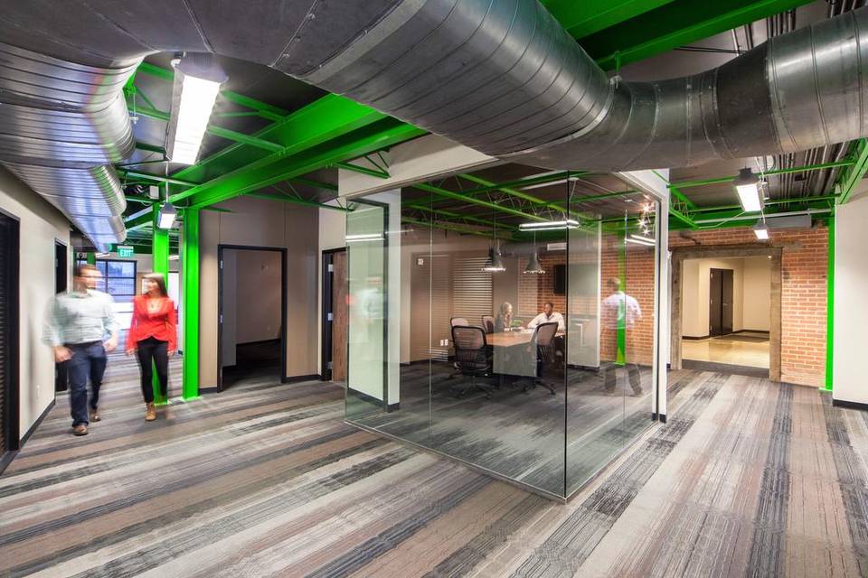 VLK Architects received a merit award from the Fort Worth chapter of the AIA for their transformation of Near South Studios from a former cheese warehouse of the 1940s into a contemporary film and video production suite. Photo: VLK Architects