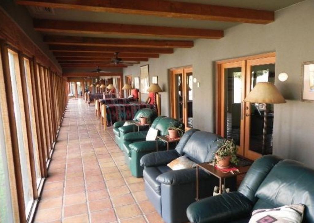 Cibolo Creek ranch porch