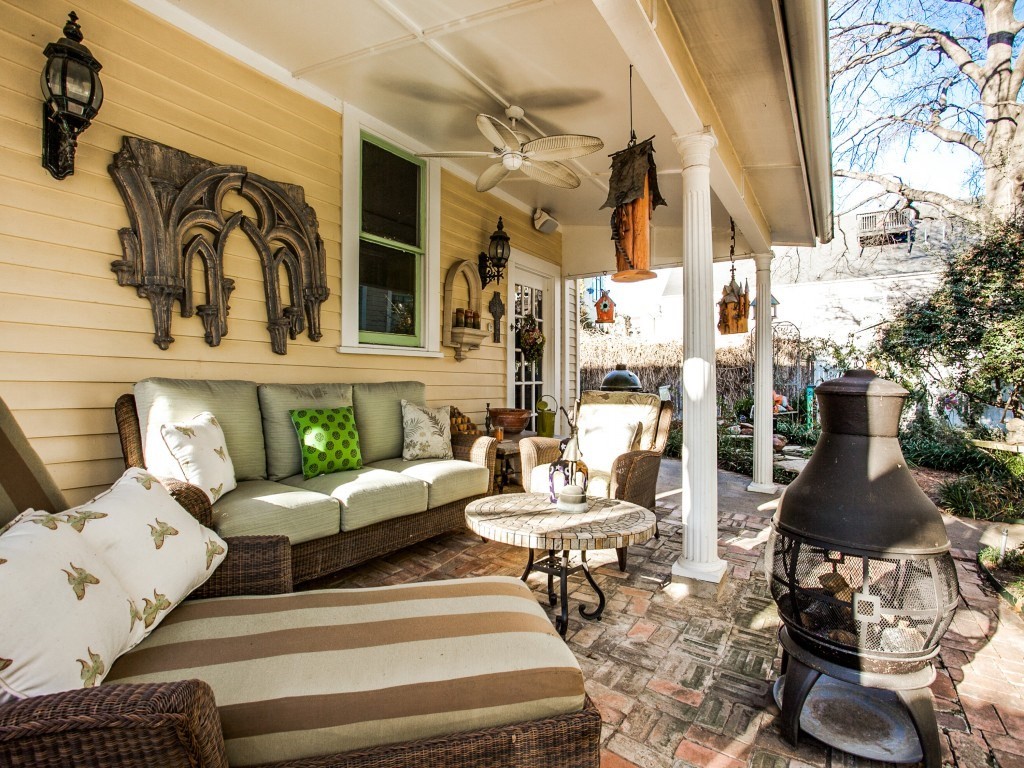 Hibernia porch rear