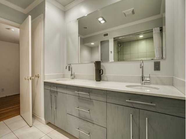 …by its cover. There's a great bathroom inside that curb-appeal challenged building going for $163 a foot.