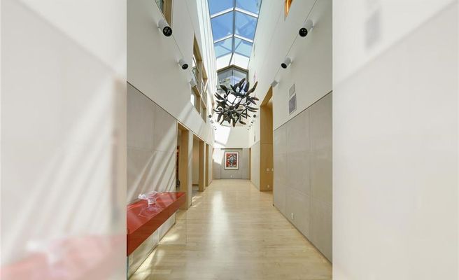 3908 Euclid main hall skylights