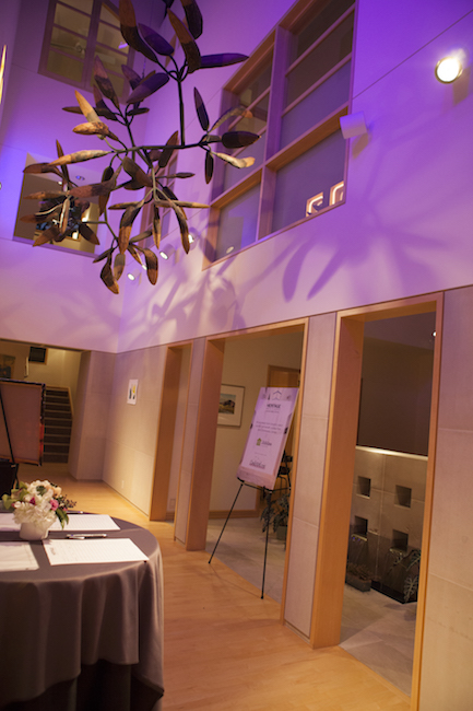 Gallery Hall for silent auction