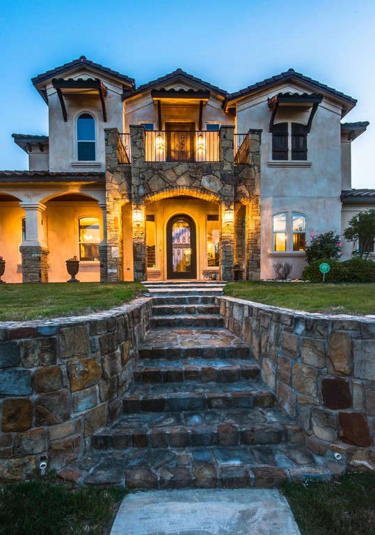 Barrel tile roof is impact resistant - good for insurance!