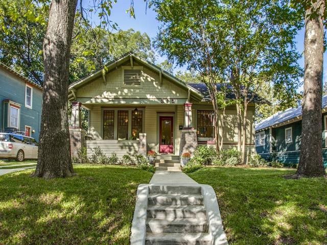 Celebrate Historic Oak Cliff Living with this Winnetka Heights Craftsman Bungalow | CandysDirt.com