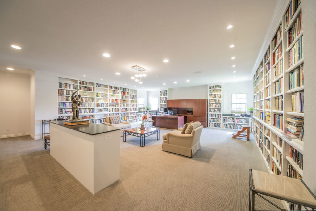 I wonder if the owner has read all those books