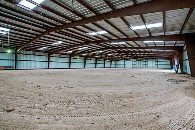 100 x 200 indoor arena