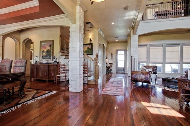Entry Antique Pine Floors