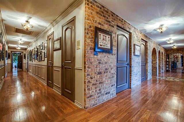 Extra wide hallways