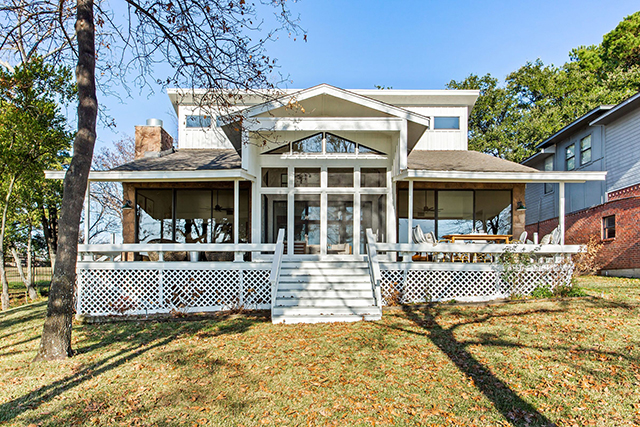 A percentage of the lake house sale will benefit Dwell with Dignity