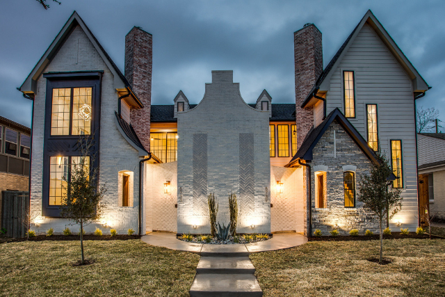 East Dallas modern Tudor