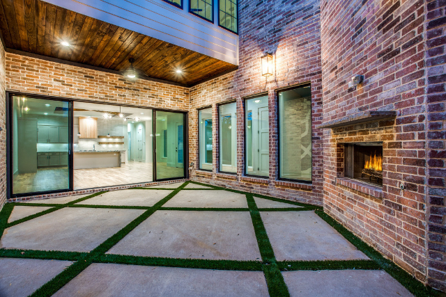 East Dallas modern Tudor