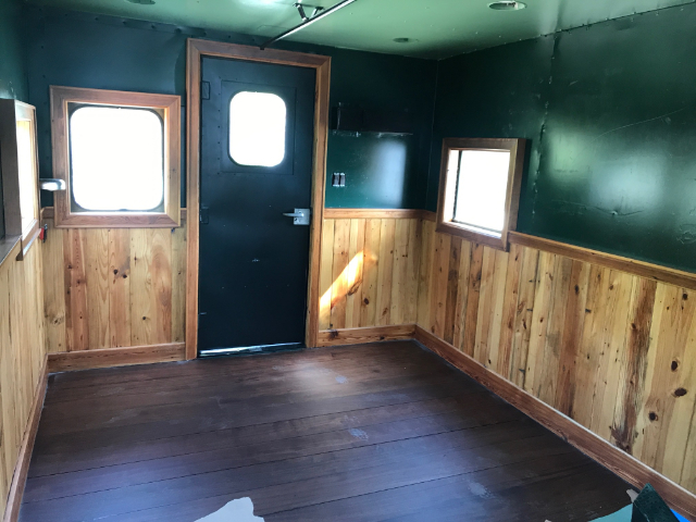 Katy Trail caboose