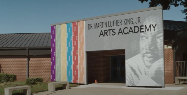 Martin Luther King, Jr. Arts Academy,
South Dallas,
Forest Forward