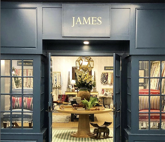 Meredith Ellis’ JAMES Showroom: A One-Stop Shop for Textiles and Furnishings