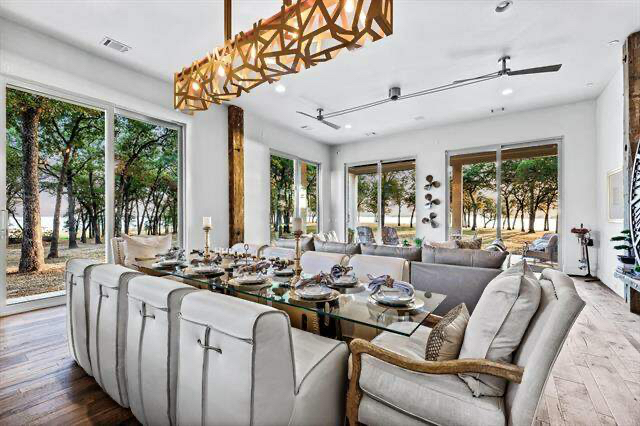 eclectic lake house