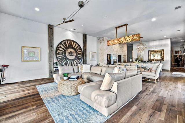 eclectic lake house