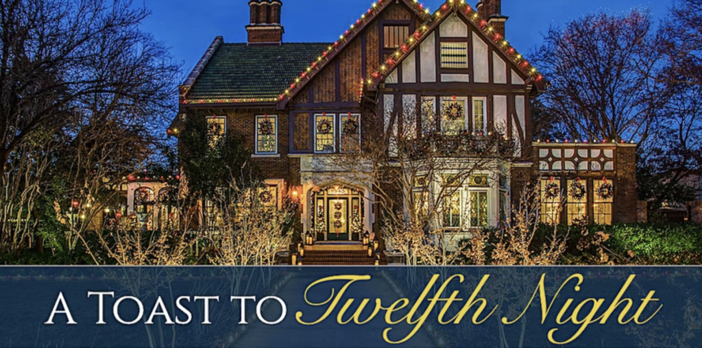 In the spirit of Twelfth Night gift-giving, all proceeds benefit the educational programs and preservation of Aldredge House, Dallas' first historic house museum ( and also located in the Swiss Avenue Historic District). Come see Aldredge House in the New Year!