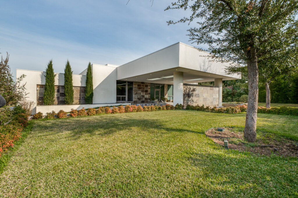 This modern mansion is more than meets the eye.