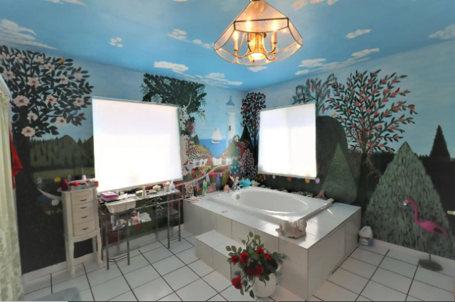 in love, Bob Ross, painting