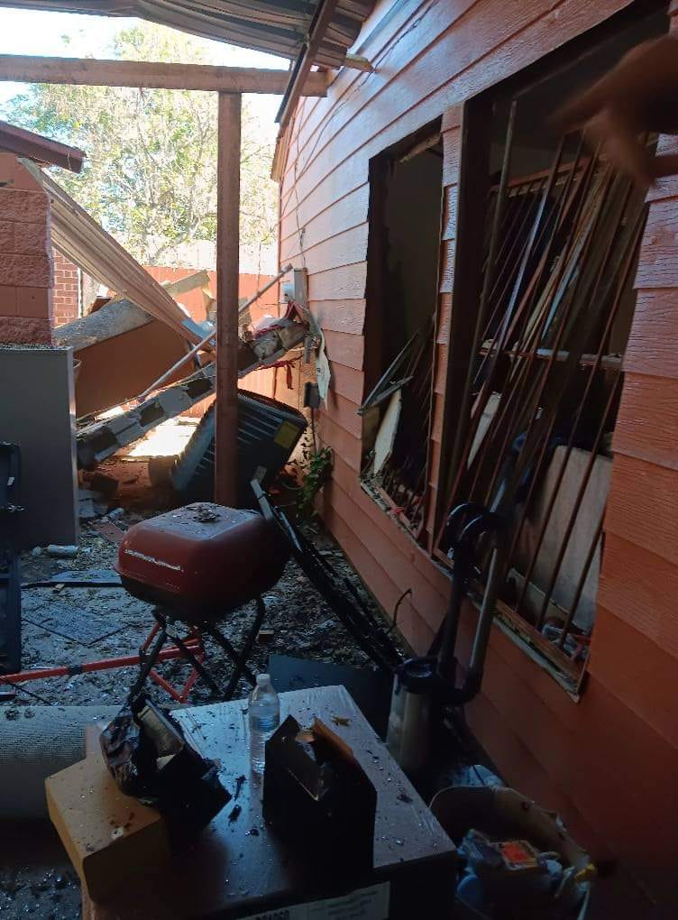 gas explosion in South Dallas