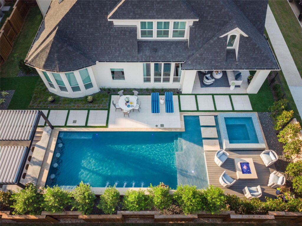 backyard pool