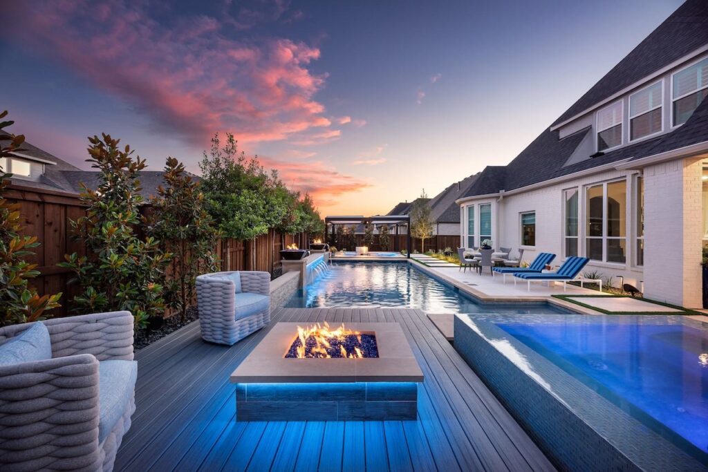 home with pool