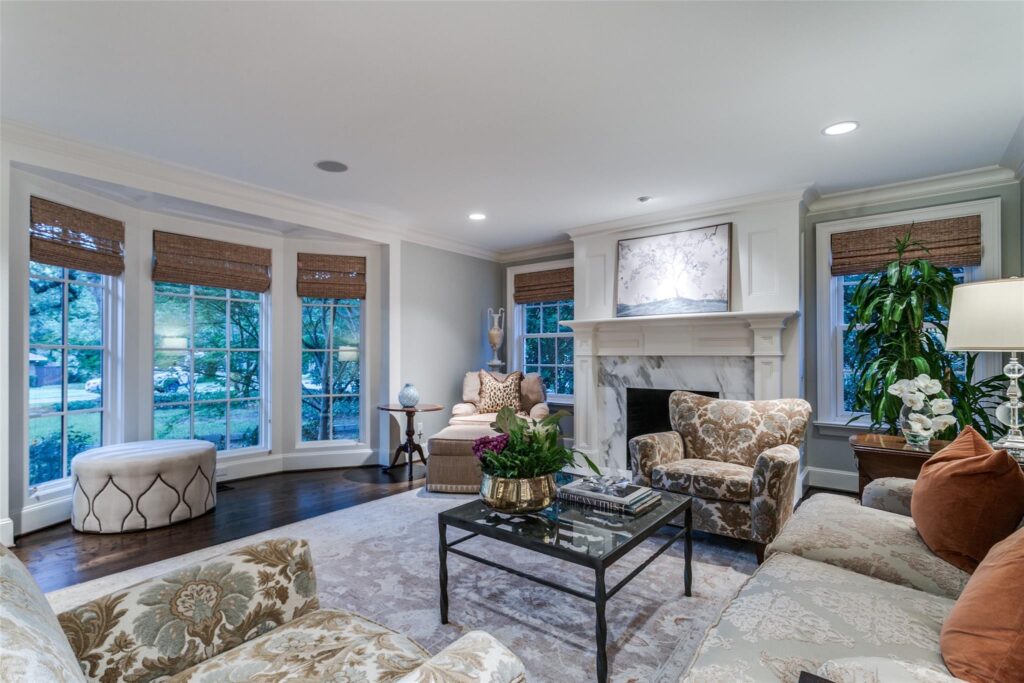 Devonshire formal living room