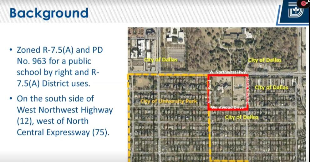 University Park boundary adjustment