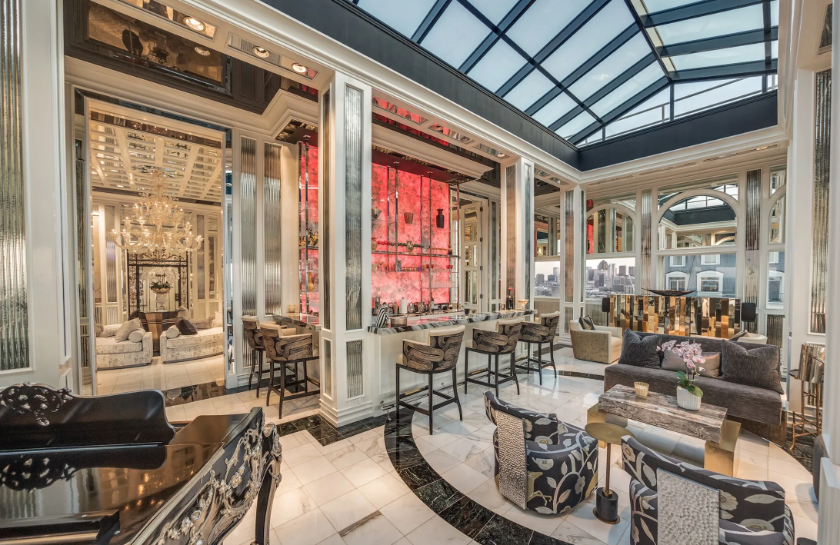 glamorous penthouse
