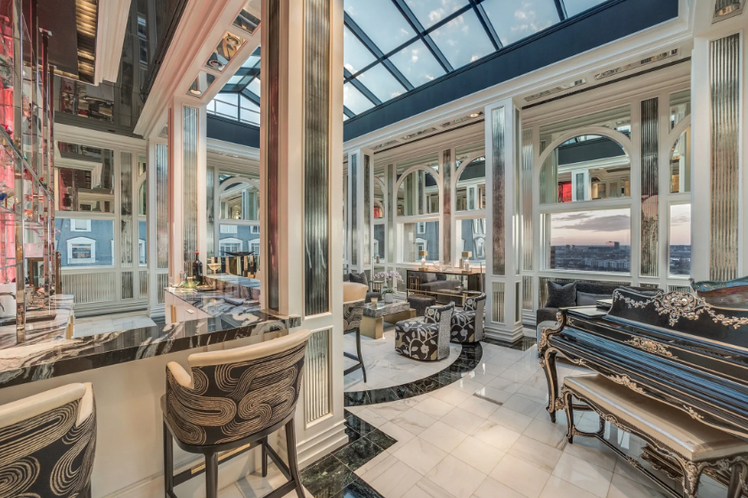 glamorous penthouse