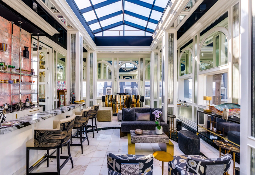 glamorous penthouse